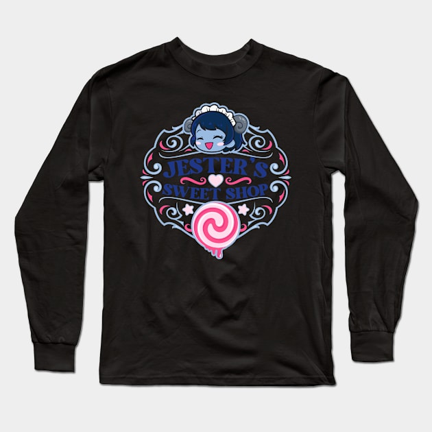 Jester's Sweet Shop Long Sleeve T-Shirt by CrimsonHaze